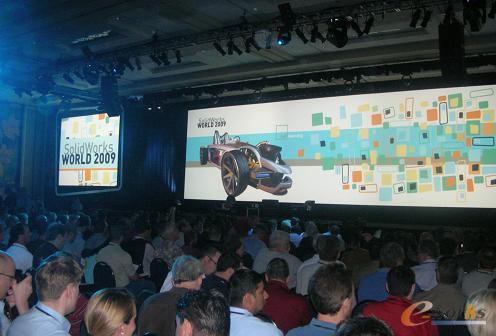 SolidWorks举行2009年全球用户大会的图1